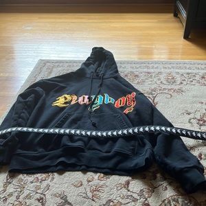 Mens Playboy Hoodie and Kappa Belt Bundle